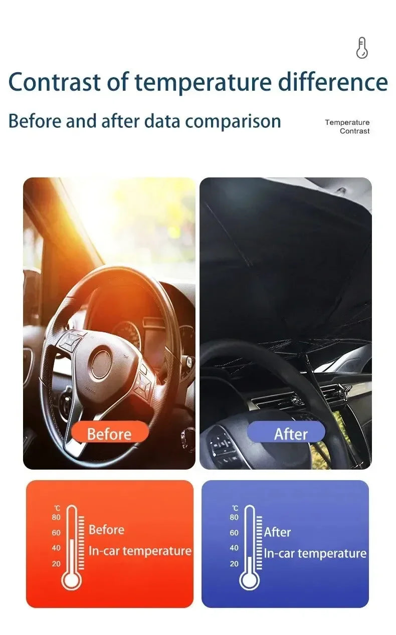 Car interior Sunshade Umbrella