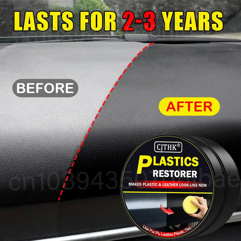 CJTHK Back to Black Car Plastic Restorer