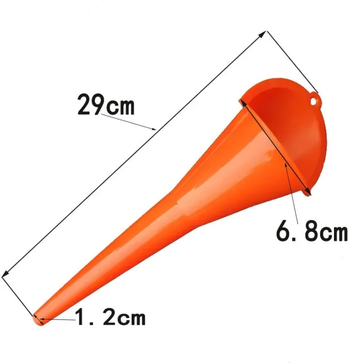 Long Stem Gasoline Funnels 3pcs