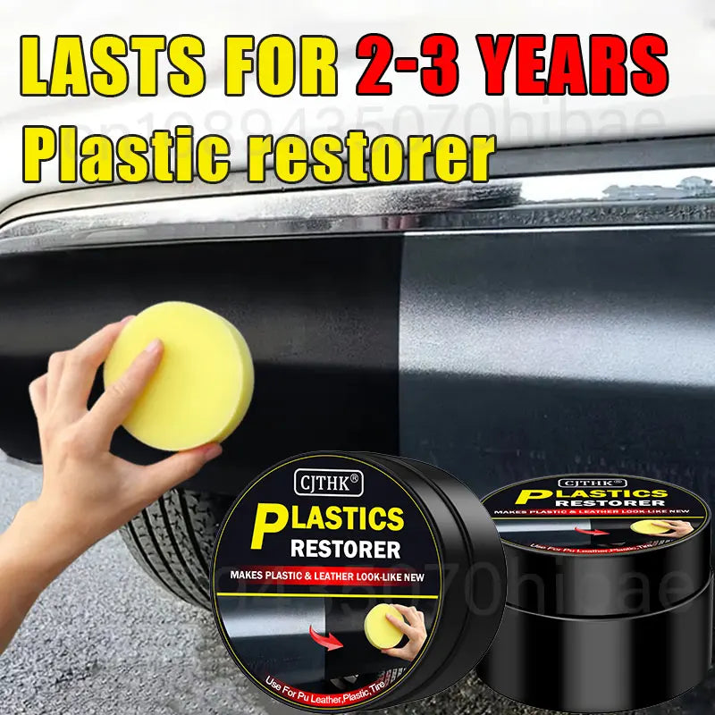 CJTHK Back to Black Car Plastic Restorer